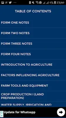 Agriculture Notes android App screenshot 4